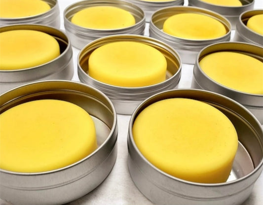 Turmeric solids lotion bars