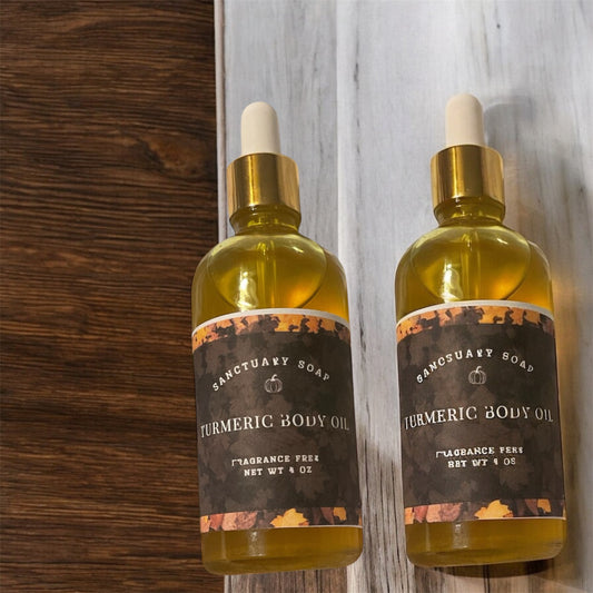 Turmeric face oil