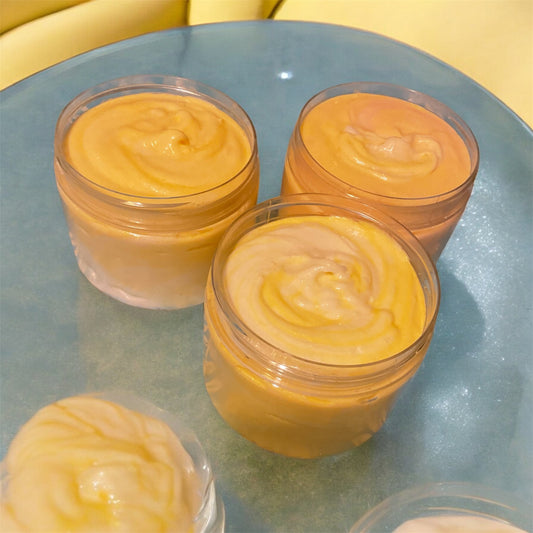 Whipped soap sugar scrub